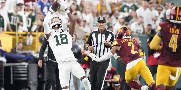 New angle shows Malik Heath’s unreal catch vs. Commanders