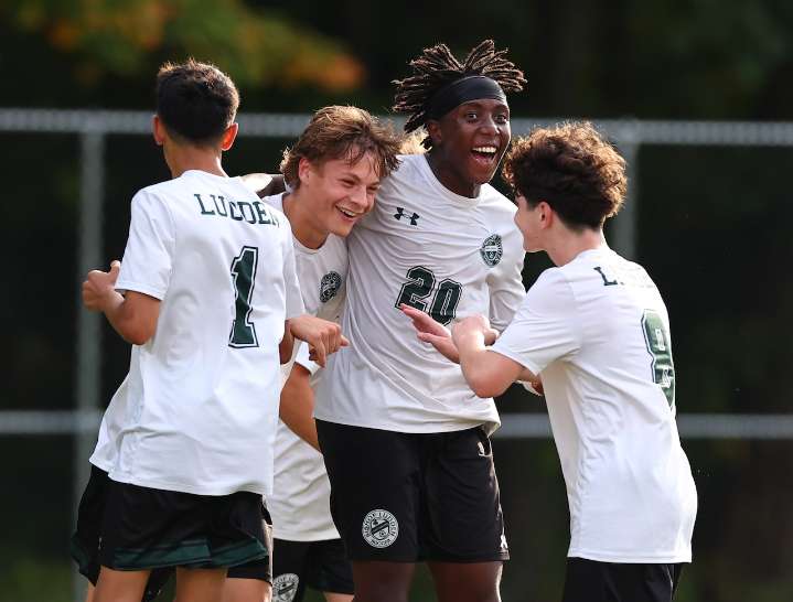 Bishop Ludden-Grimes boys soccer bounces back with shutout win over Syracuse Academy of Science (30 photos)