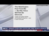 Firings over comments about Charlie Kirk fuel free speech debate