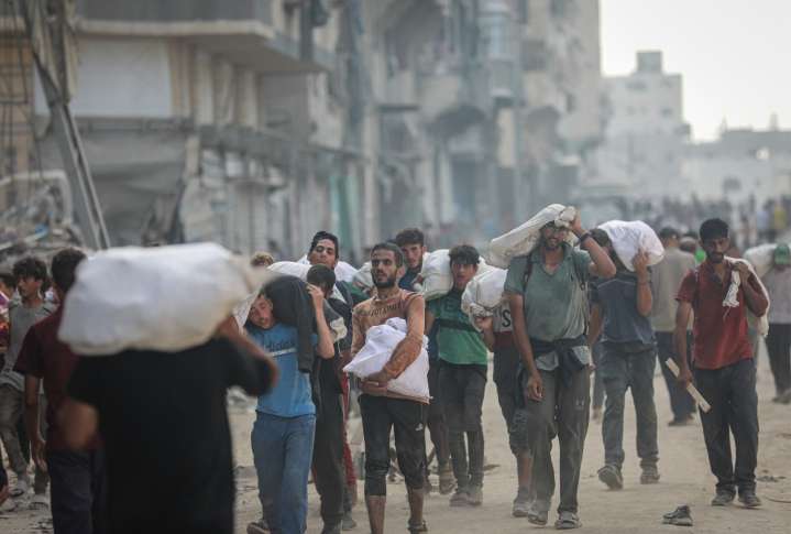 Members of US biker gang were hired at Gaza aid site: BBC
