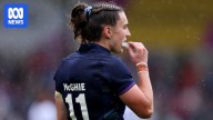 Women's Rugby World Cup players trialling flashing mouthguards to help predict concussions