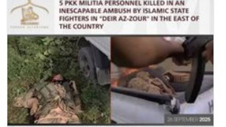 El Estado Islámico asesina a cinco militares del PKK eb venganza por la presencia de mujeres y niños en los campamentos de Al Hol