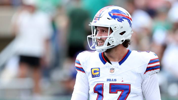 Josh Allen plans to wear a visor on Thursday night