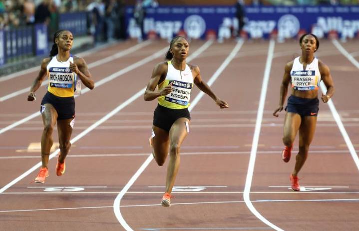 Athletics-US sprinters on the charge in Tokyo