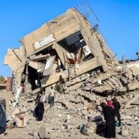 'World watches our slaughter': Gazans flee Israeli assault on urban hub
