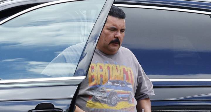 Jimmy Kimmel’s Sidekick Guillermo Rodriguez Runs Errands in L.A. Amid Late-Night Show Suspension 