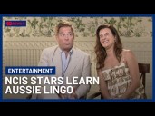 NCIS Stars Michael Weatherly & Cote De Pablo Learn What Pashing Means