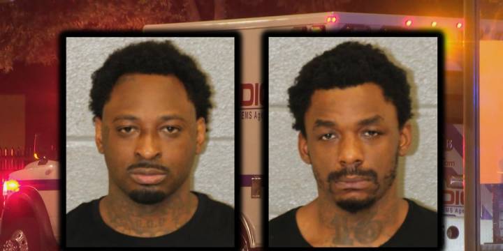 Men arrested after ambulance carrying patient shot into in Uptown Charlotte