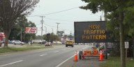 Williamson Road begins lane reconfiguration demonstration