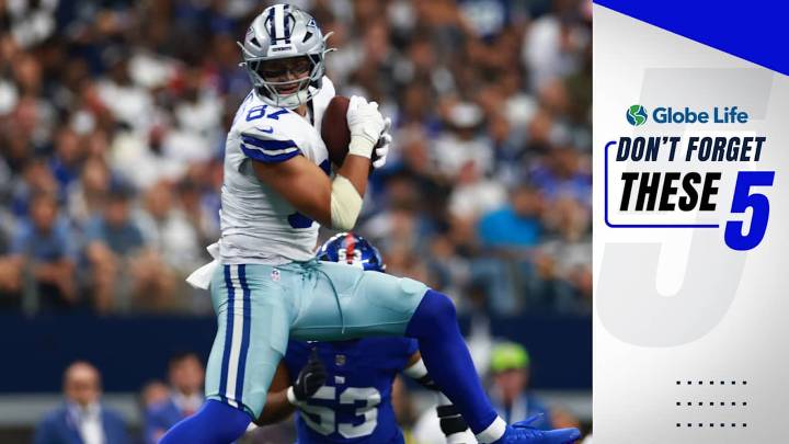 Don't forget these 5: Ferguson's catch to midfield