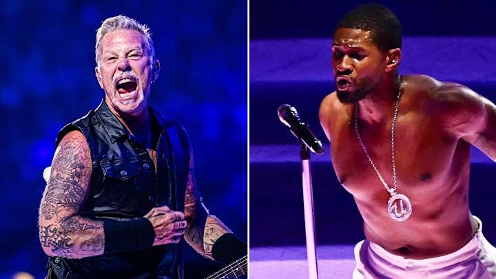 Usher Endorses Metallica for Super Bowl Halftime Show