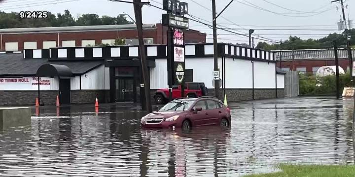 High water gets into new business third time before opening