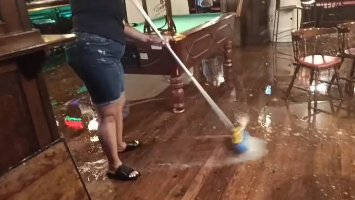 Las tormentas golpean La Litera con inundaciones y árboles caídos en Binéfar
