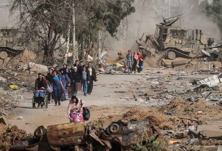 El 80 por ciento de la ciudad de Gaza destruida por ataques israelíes