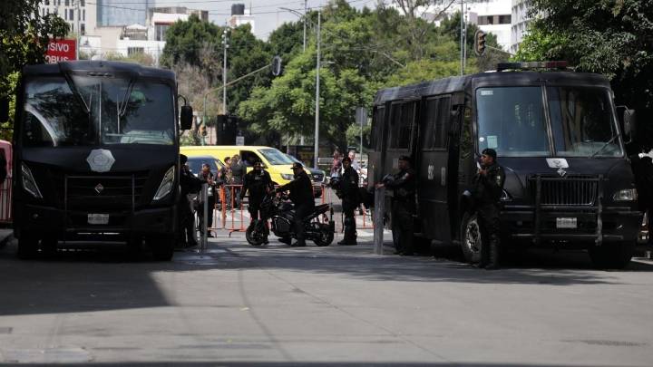 Blindan Senado con Guardia Nacional y Seguridad Pública para toma de protesta de juzgadores del PJ