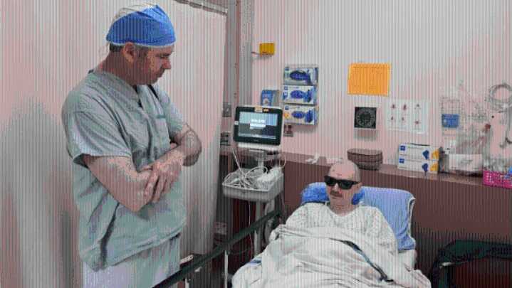 Man, 34, has tooth implanted in eye to restore his vision