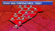 Hot and dry for now, stormy trend this weekend