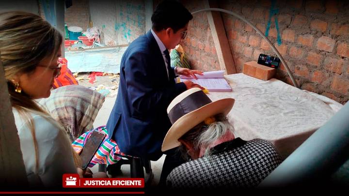 Justicia con rostro humano: Juez garantiza derecho de alimentos de adulta mayor desprotegida y con discapacidad