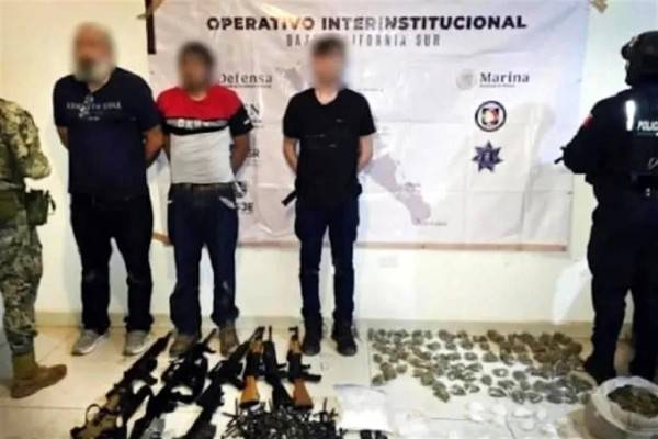 Detienen a tres de la facción de 'Los Mayos' en BCS