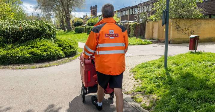 Homeowner left in stitches after seeing where postman left parcel