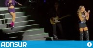 23:32 Catherine Fulop protagonizó una terrible caída en el show de Erreway y casi se mata