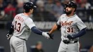 Tigers beat Guardians 4-2 to end 8-game skid and move back into tie for AL Central lead