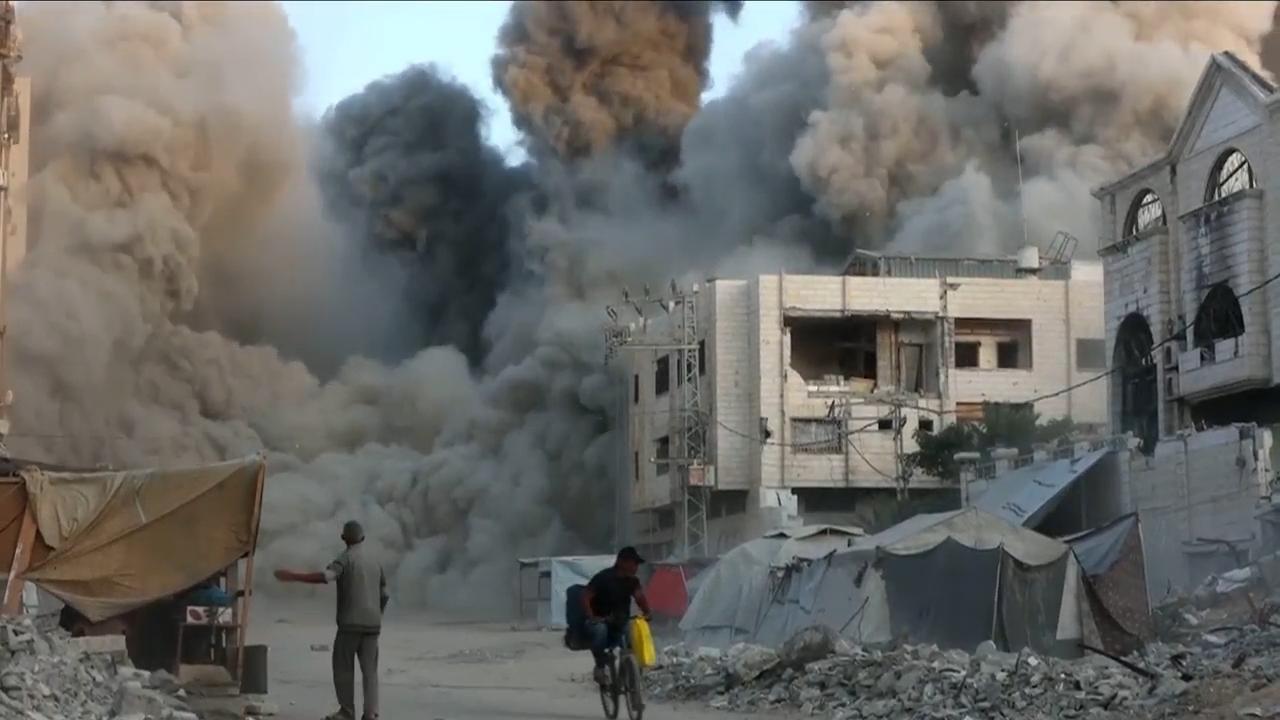 Israeli military demolishes another high-rise apartment building in the Gaza Strip