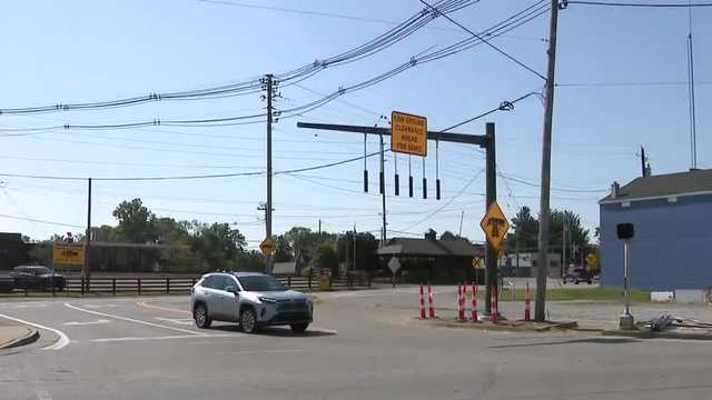 New barrier aims to end dangerous truck hang-ups at Crestwood rail crossing