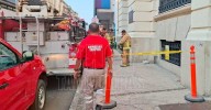 Falla eléctrica en edificio de Pemex de Tampico moviliza a emergencias