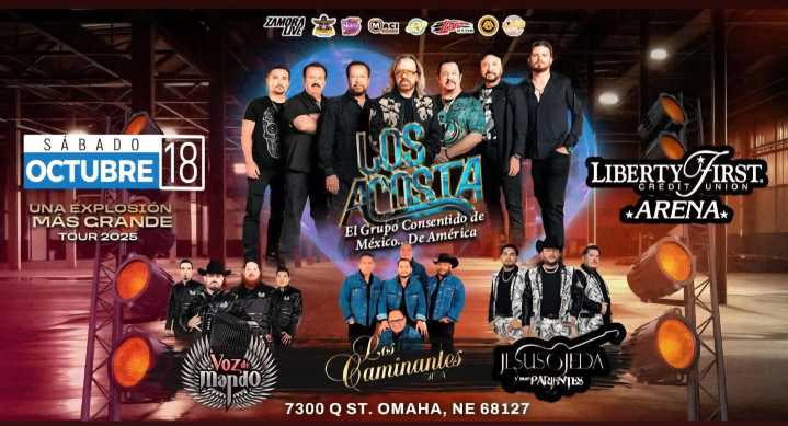 Leyendas de la Música Regional Mexicana Llegan a Liberty First Arena