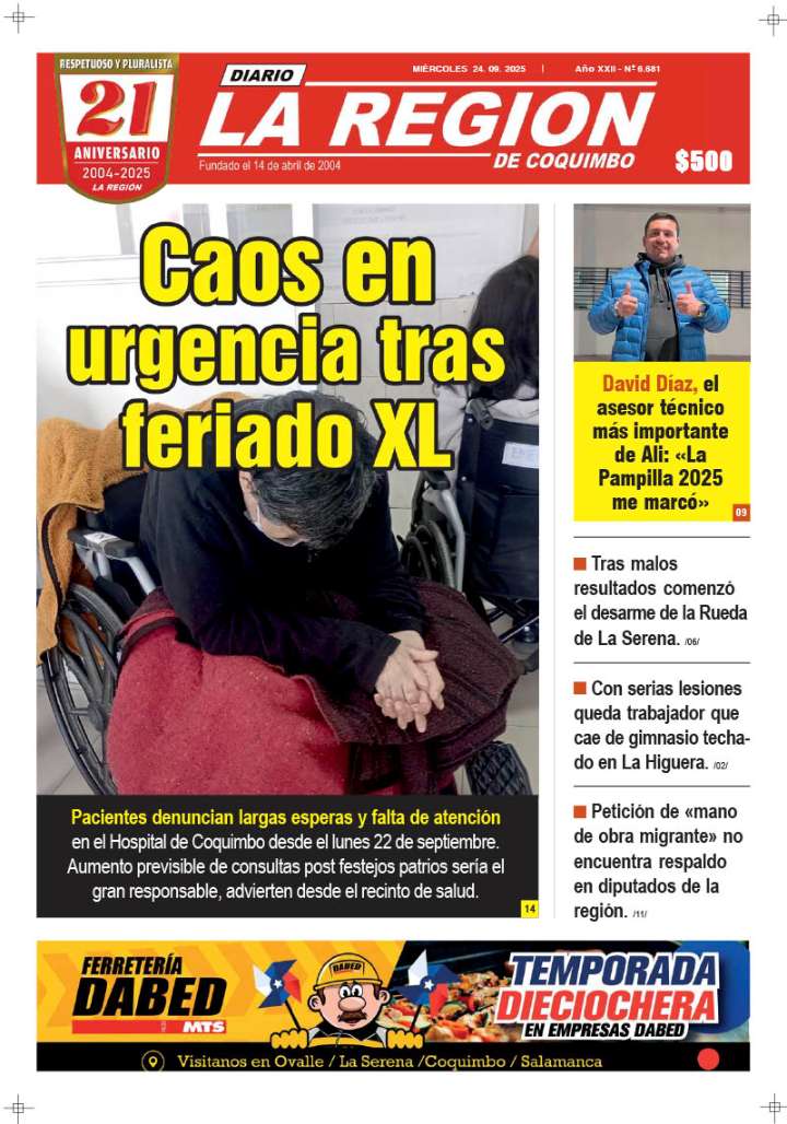 Edición Miércoles 24 de Septiembre, 2025