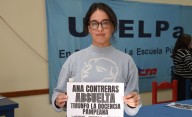 Habló la docente Ana Contreras y recordó a su ex alumna