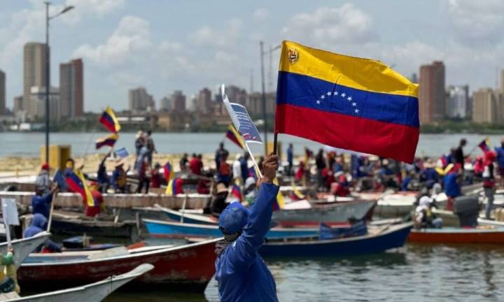 Pescadores venezolanos ejercen soberanía en las costas del país