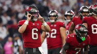 Baker Mayfield’s instant reaction to Buccaneers’ MNF win vs. Texans