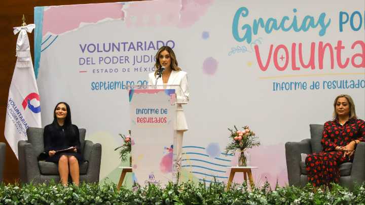 Fortalece su compromiso social el Voluntariado del Poder Judicial del Edomex