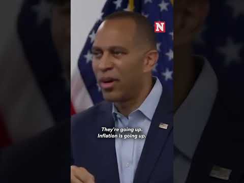 Hakeem Jeffries Hits Trump: 'Costs Aren’t Going Down, They’re Going Up'