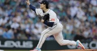 Woo strikes out 13 as Mariners beat Angels 5