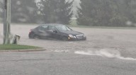 Isolated downpours flood roads in Grand Rapids area