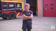 Se jubila la primera bombera que tuvo Castilla