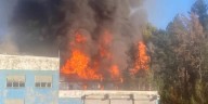Fire hits Newton Falls Mill