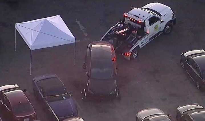 Decomposing female body found in towed Tesla registered to singer: Police sources