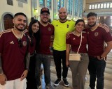 Cientos de venezolanos se reúnen en Maturín para apoyar a La Vinotinto