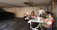 A Koreatown parking protest: Tenants stage sit-in to protest loss of parking to make way for ADUs