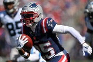 Deadspin | Patriots pummel Panthers behind Marcus Jones' big returns