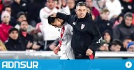 22:32 Tremenda determinación de Gallardo y River con el comodorense Ian Subiabre