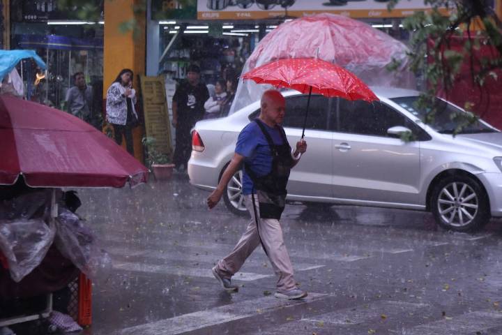 Capital se prepara para lluvias fuertes y ráfagas de viento este lunes