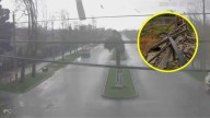 El día después del tornado que azotó a Linares: Más de 150 casa afectadas, daños al rodoviario y cortes de luz