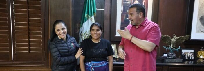 Recibe CPC a Lorena Ramírez y Mirna Beatriz de la Cruz «Estrellita»