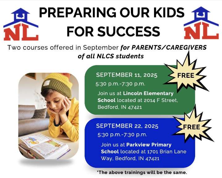 The final NLCS ‘Preparing Our Kids for Success’ workshop set for Sept. 22