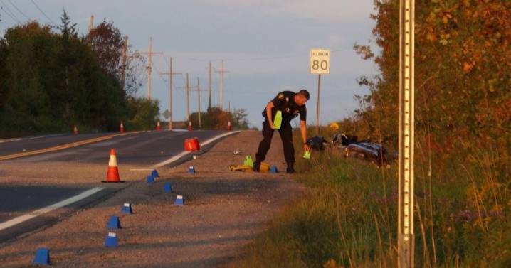 One dead after motorcycle crash south of Peterborough